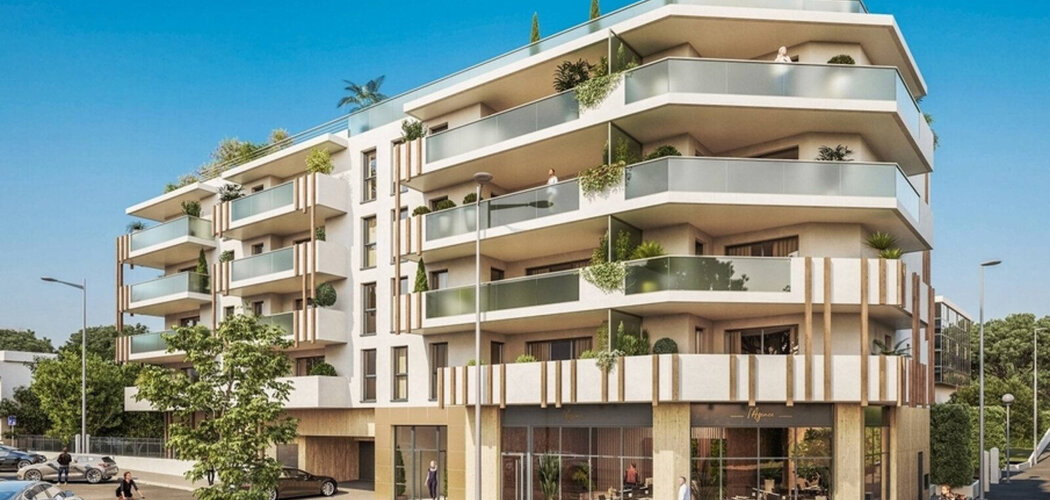 Programme immobilier neuf L'échappée mer - Cagnes-sur-Mer à quelques mètres de la plage (06800) - Référence : 16948