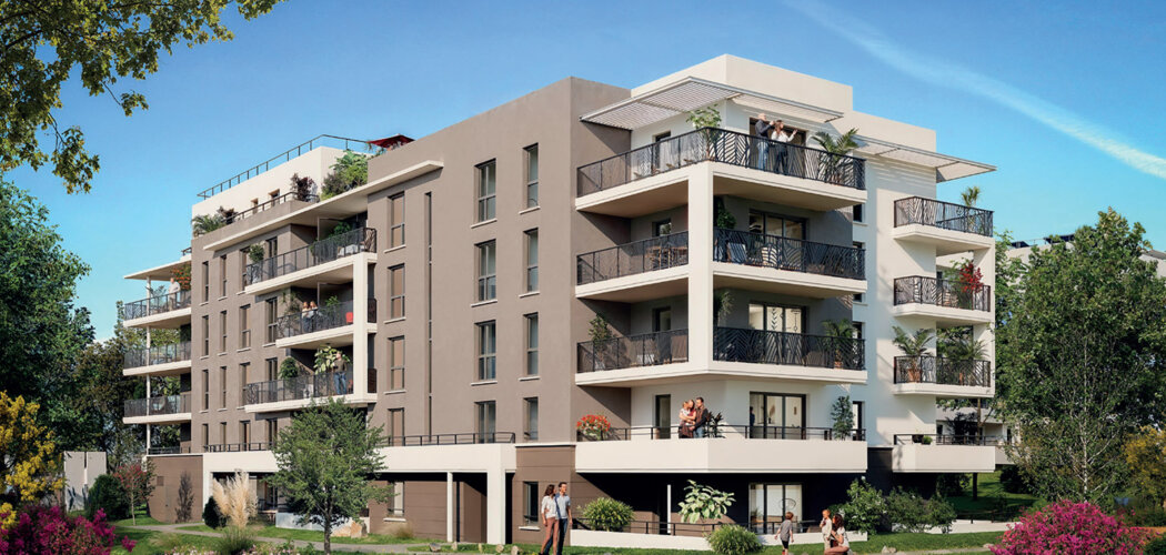 Programme immobilier neuf OZ - Cagnes-sur-Mer adresse azuréenne près des commerces (06800) - Référence : 17339