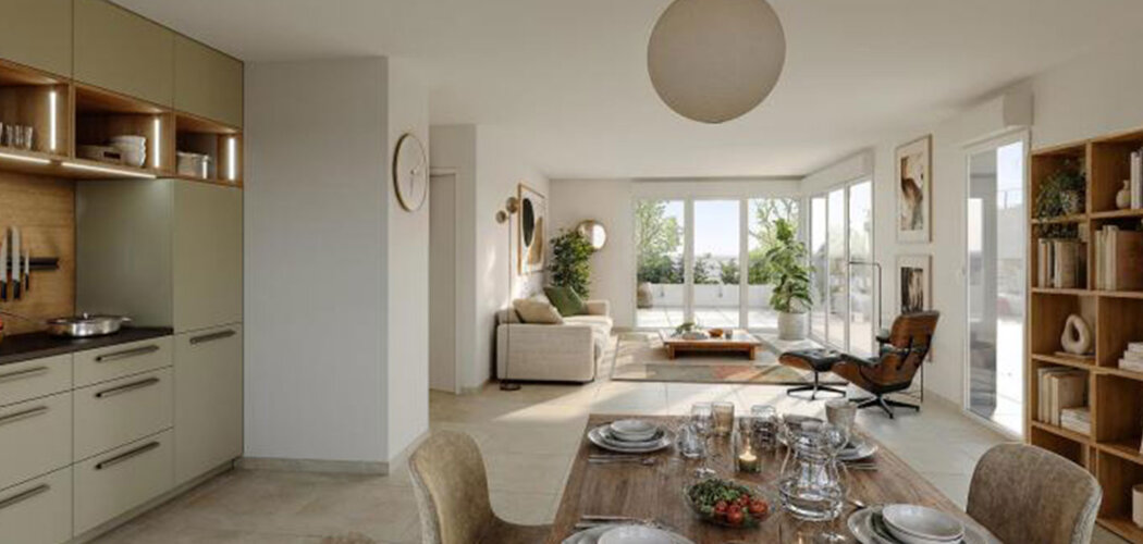 Programme immobilier neuf Canebiers-Villette Résidences - Cagnes-sur-Mer appartements lumineux entre Nice et Antibes (06800) - Référence : 17655