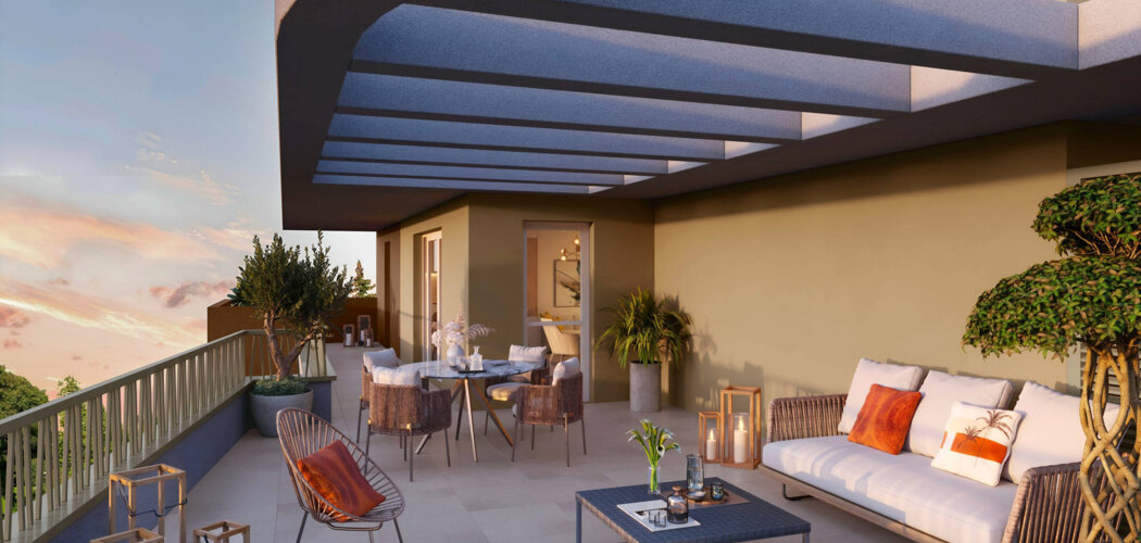 Programme immobilier neuf CŒUR D'AZUR - Cagnes-sur-Mer centre à proximité des commodités (06800) - Référence : 14361