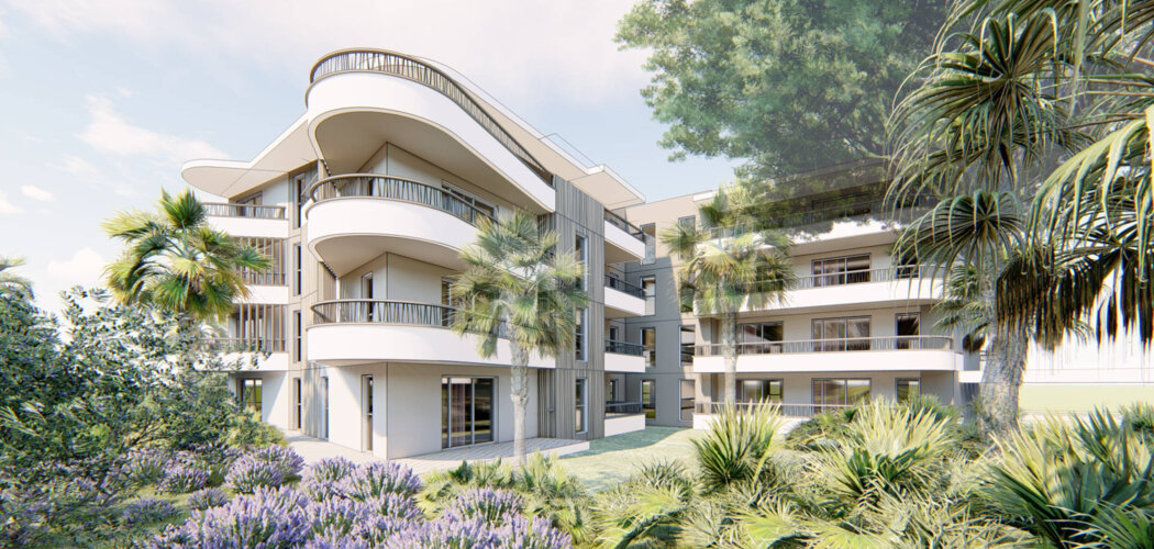 Programme immobilier neuf CŒUR D'AZUR - Cagnes-sur-Mer centre à proximité des commodités (06800) - Référence : 14361