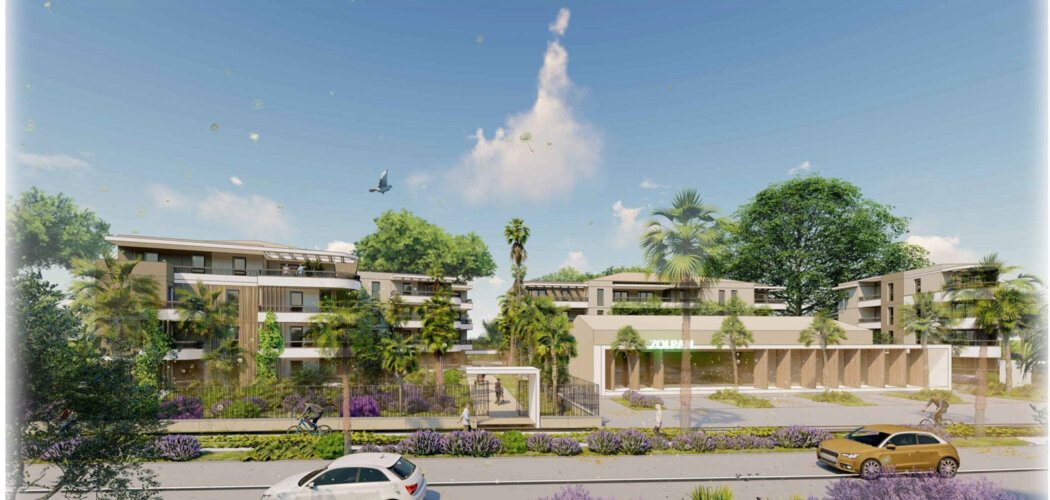 Programme immobilier neuf CŒUR D'AZUR - Cagnes-sur-Mer centre à proximité des commodités (06800) - Référence : 14361