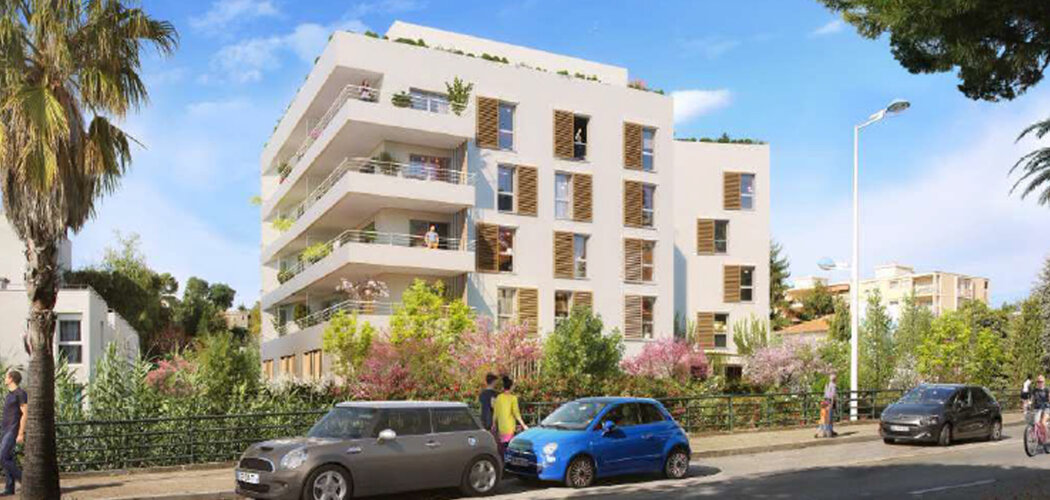 Programme immobilier neuf Riva Bella - Cagnes-sur-Mer commerces accessibles à pied (06800) - Référence : 18441