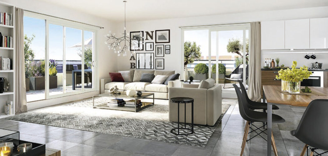 Programme immobilier neuf LES TERRASSES D 'ELLA - Cagnes-sur-Mer proche à pied de la gare (06800) - Référence : 14365