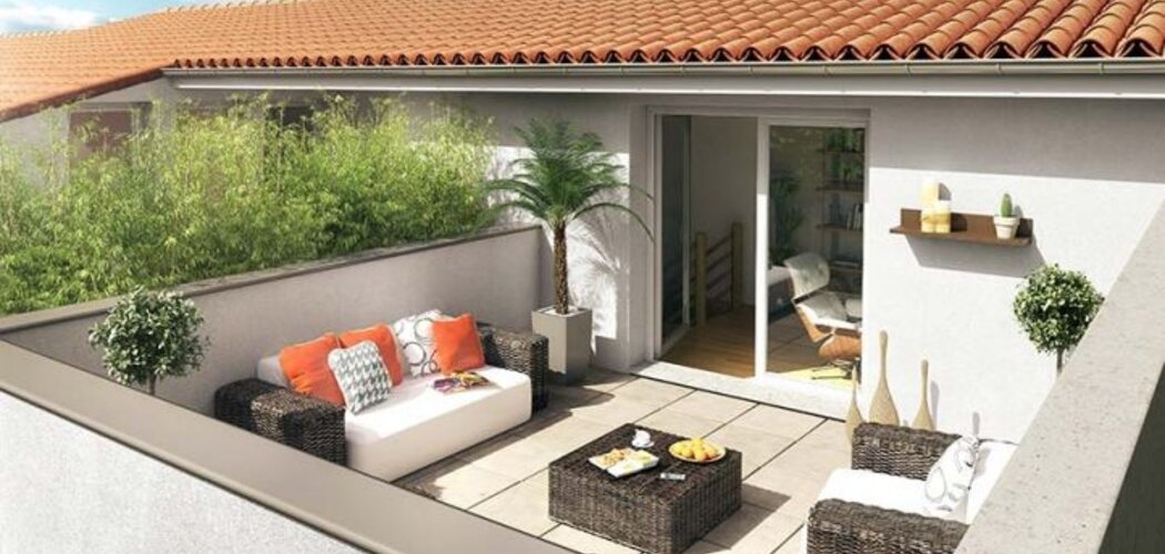 Programme immobilier neuf Alizea - Canet-en-Roussillon : 32 appartements T2–T3 avec terrasses, jardins et solariums près du centre-ville (66140) - Référence : 12414