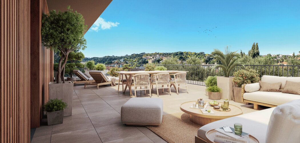 Programme immobilier neuf Harmonia - Cannes à proximité des plages du Midi (06400) - Référence : 14351