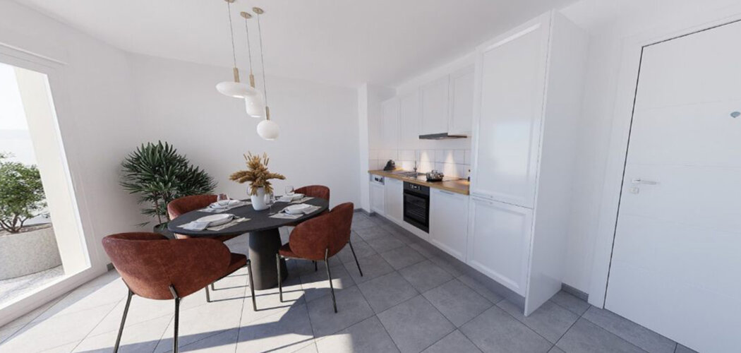 Programme immobilier neuf SUNSET FLORE - Cannes La Bocca proche des plages et de l’Estérel (06400) - Référence : 18306
