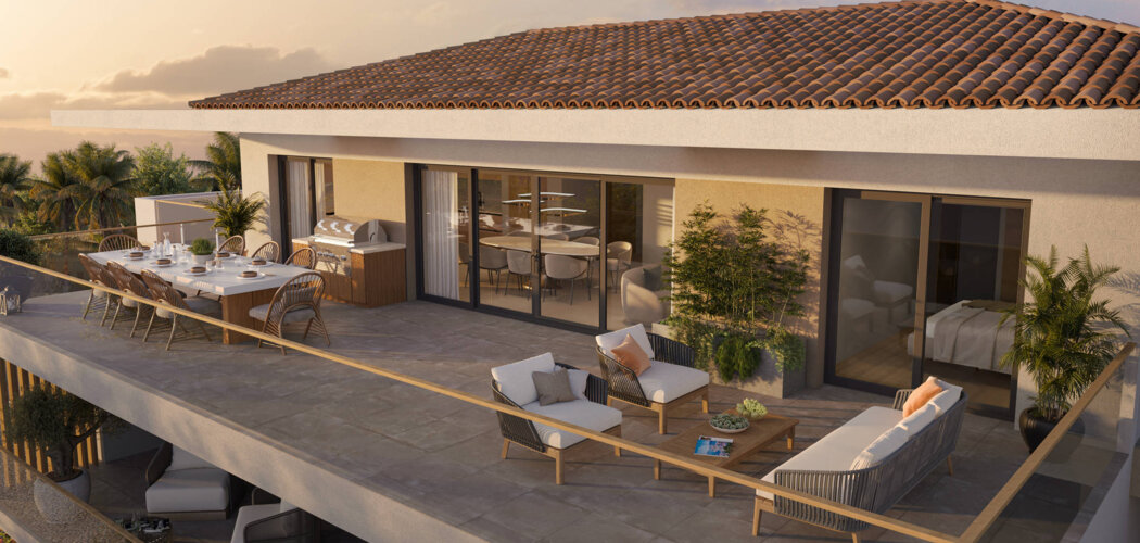 Programme immobilier neuf VILLA SAINT HONORAT - Cannes proche du Boulevard Carnot (06400) - Référence : 11542