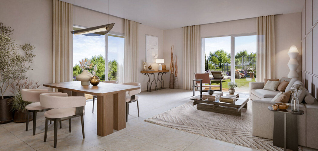 Programme immobilier neuf L'OREE DU PARC / 26 BEAUSITE - Cannes quartier Croix des Gardes à deux pas des plages (06400) - Référence : 13825