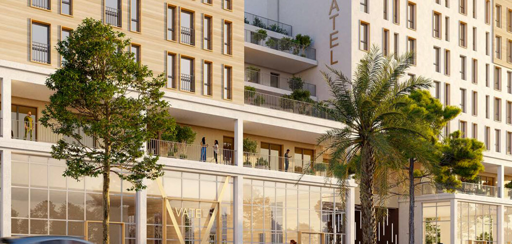Programme immobilier neuf Azurea - Cannes résidence de services à deux pas de la mer et du TER (06400) - Référence : 16724