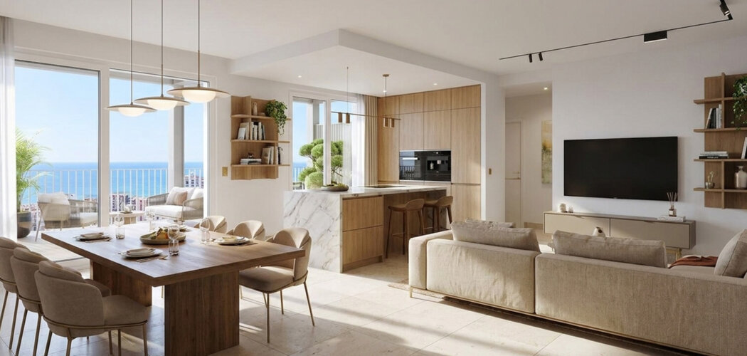 Programme immobilier neuf LE BALCON DES SALINES - Cap-d’Ail résidence élégante aux portes de Monaco (06320) - Référence : 17786