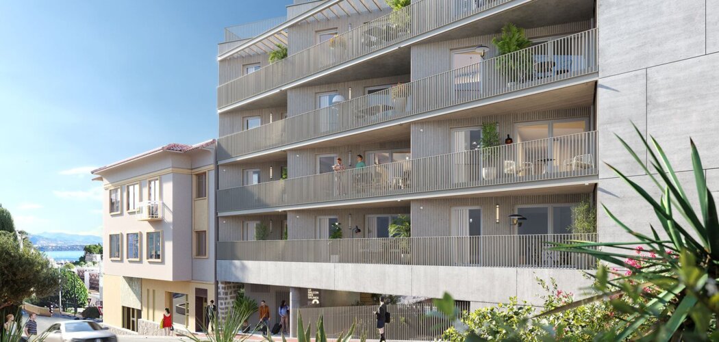 Programme immobilier neuf LE BALCON DES SALINES - Cap-d’Ail résidence élégante aux portes de Monaco (06320) - Référence : 17786