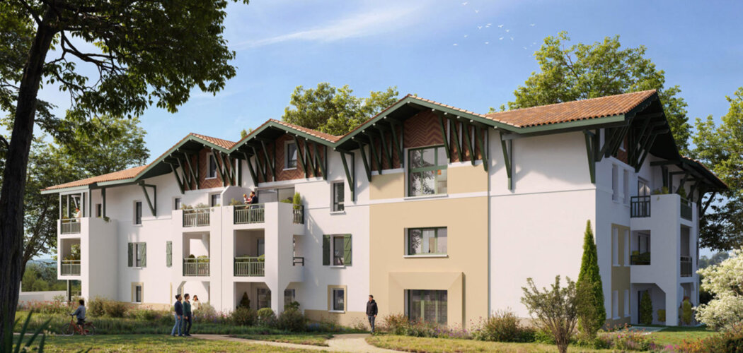 Programme immobilier neuf l’Intemporelle - Capbreton à deux pas des plages (40130) - Référence : 13456