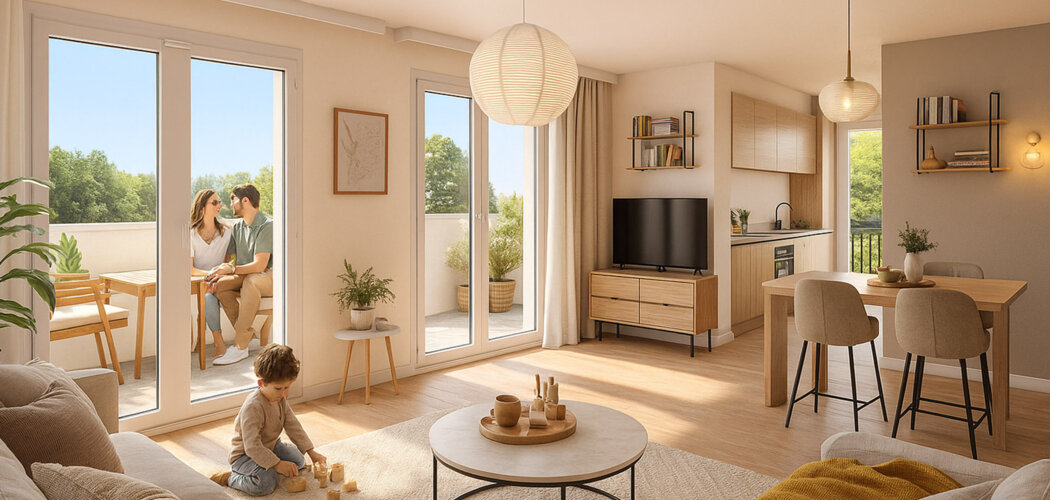 Programme immobilier neuf l’Intemporelle - Capbreton à deux pas des plages (40130) - Référence : 13456