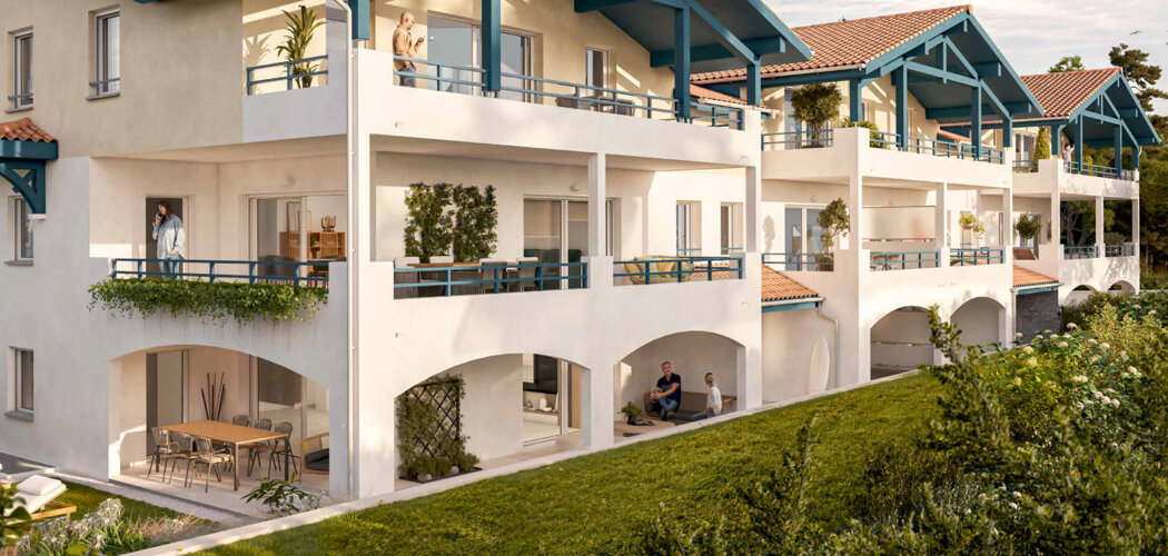 Programme immobilier neuf BAÏNA - Capbreton, résidence à proximité de la plage de la Savane (40130) - Référence : 15478