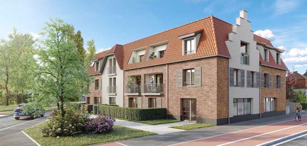 Programme immobilier neuf CONVERGENCE - Capinghem à 600 m de la voie verte (59160) - Référence : 18405