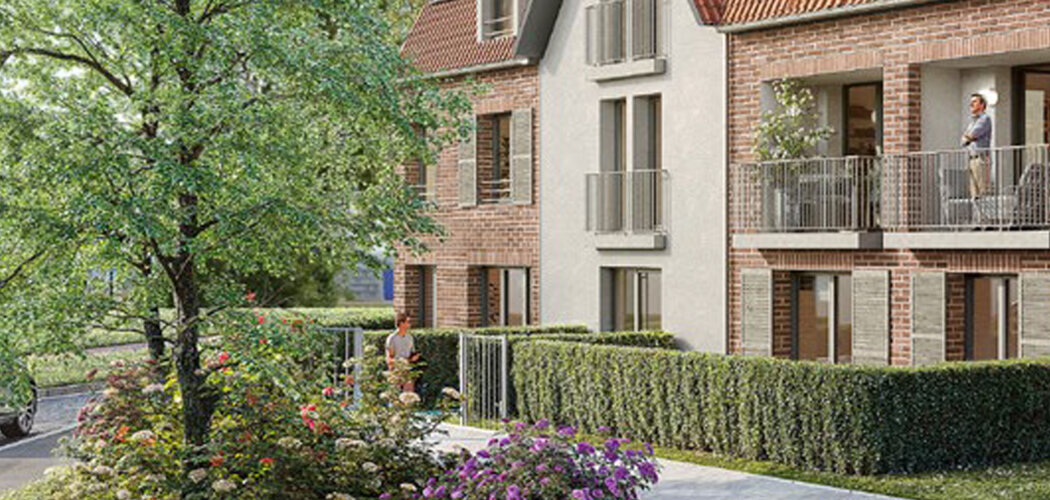 Programme immobilier neuf CONVERGENCE - Capinghem à 600 m de la voie verte (59160) - Référence : 18405