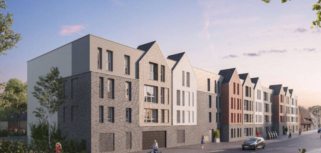 Programme immobilier neuf ESPRIT FLANDRES - Cappelle-la-Grande : Appartements T2–T3 et maisons T2–T3 avec jardin partagé, terrasses et proximité mairie (59180) - Référence : 10976
