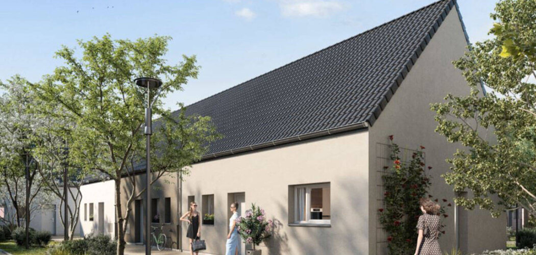 Programme immobilier neuf ESPRIT FLANDRES - Cappelle-la-Grande : Appartements T2–T3 et maisons T2–T3 avec jardin partagé, terrasses et proximité mairie (59180) - Référence : 10976