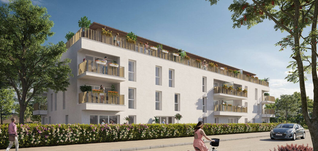 Programme immobilier neuf LE CLOS DES CHÊNES BLANCS - Carbon-Blanc à proximité du tramway A (33560) - Référence : 17102