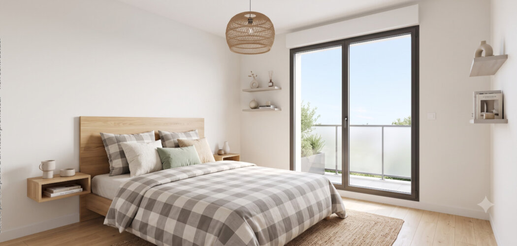 Programme immobilier neuf L'ÉCRIN BLANC - Carbon-Blanc : Appartements T2–T4 avec terrasses, loggias et proximité Bordeaux à 10 minutes (33560) - Référence : 14452