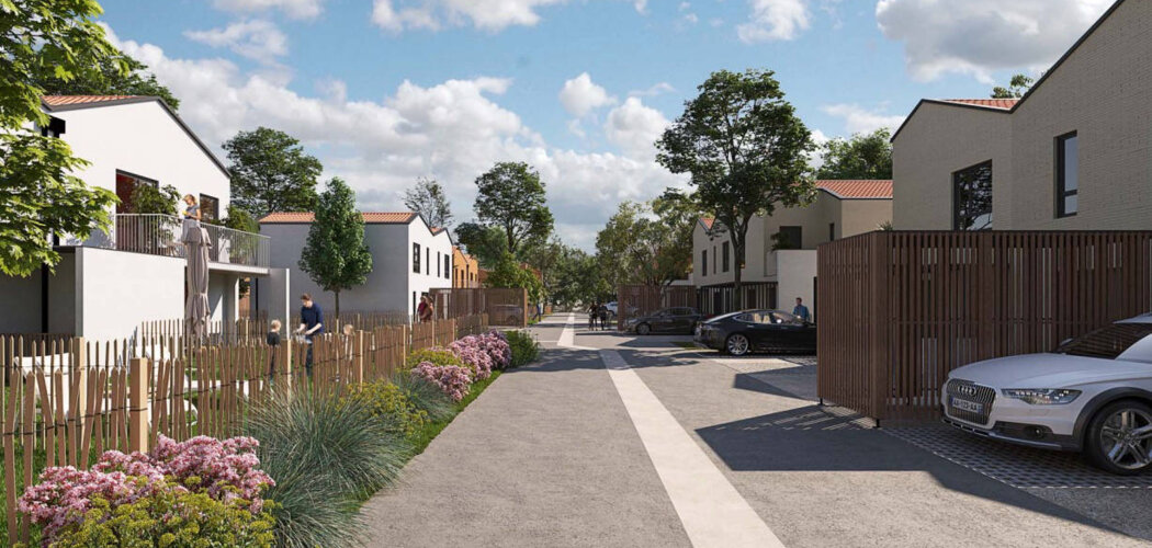 Programme immobilier neuf LES MAISONS DE ROCALYS - Phase 2 - Carbon-Blanc : maisons neuves du 3 au 5 pièces en domaine calme et vert (33560) - Référence : 7995