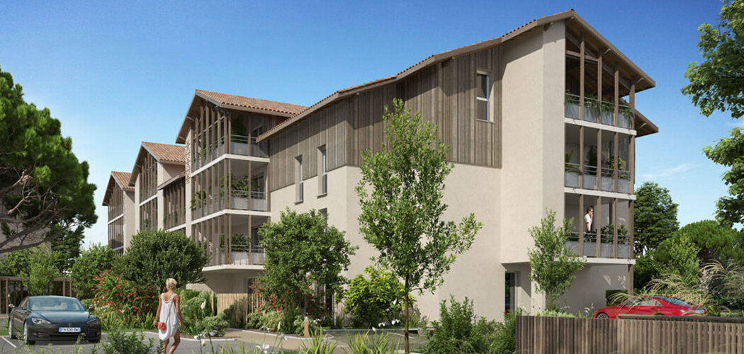 Programme immobilier neuf CAP OUEST - Carcans accès aux plages océanes en 15 min (33121) - Référence : 14972
