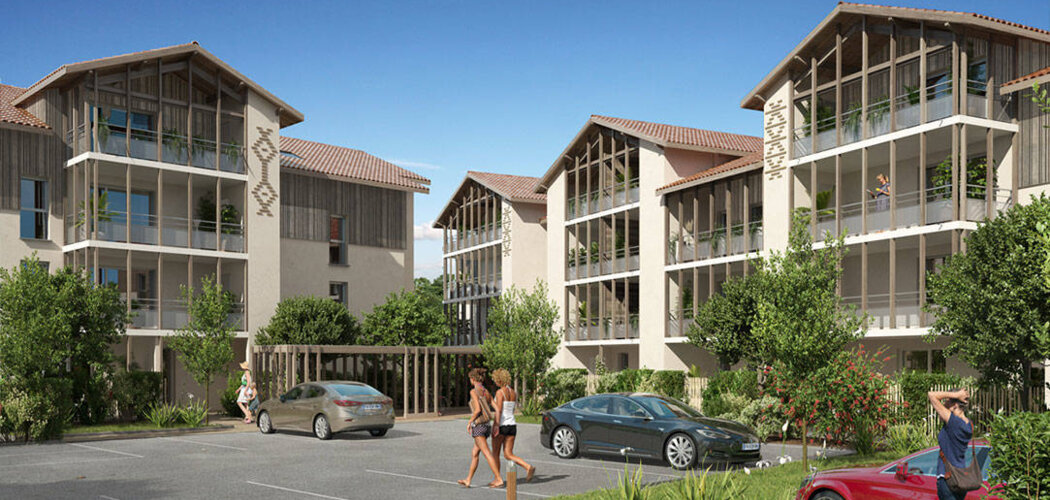 Programme immobilier neuf CAP OUEST - Carcans accès aux plages océanes en 15 min (33121) - Référence : 14972
