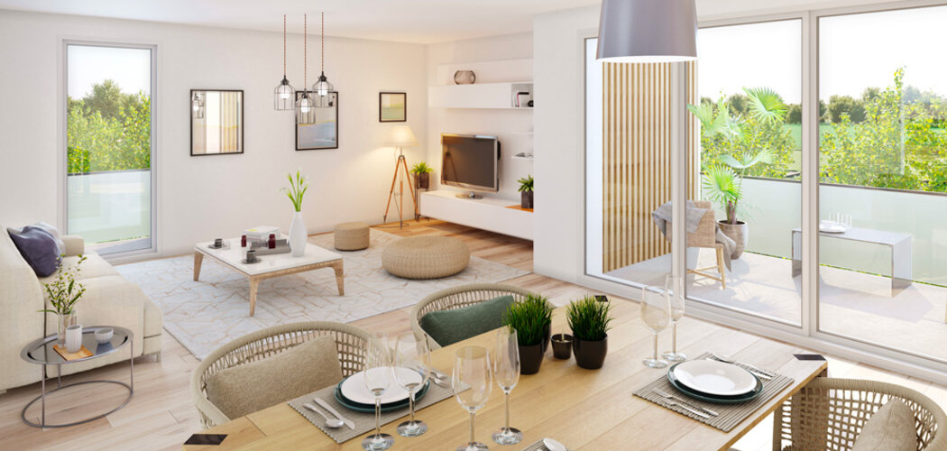 Programme immobilier neuf LA VILLA HOYA - Carcans : appartements neufs T2–T4 entre le Lac d’Hourtins et le parc du Médoc (33121) - Référence : 9233