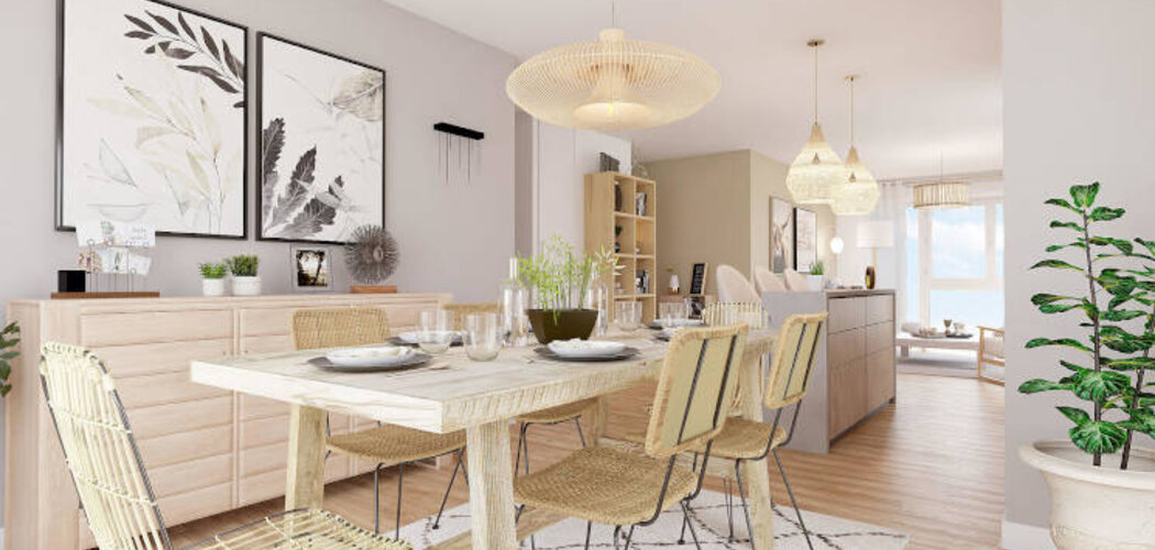 Programme immobilier neuf COEUR CARIGNAN - Carignan-de-Bordeaux : Appartements T1–T3 avec balcons, terrasses et double orientation entre ville et campagne (33360) - Référence : 4874