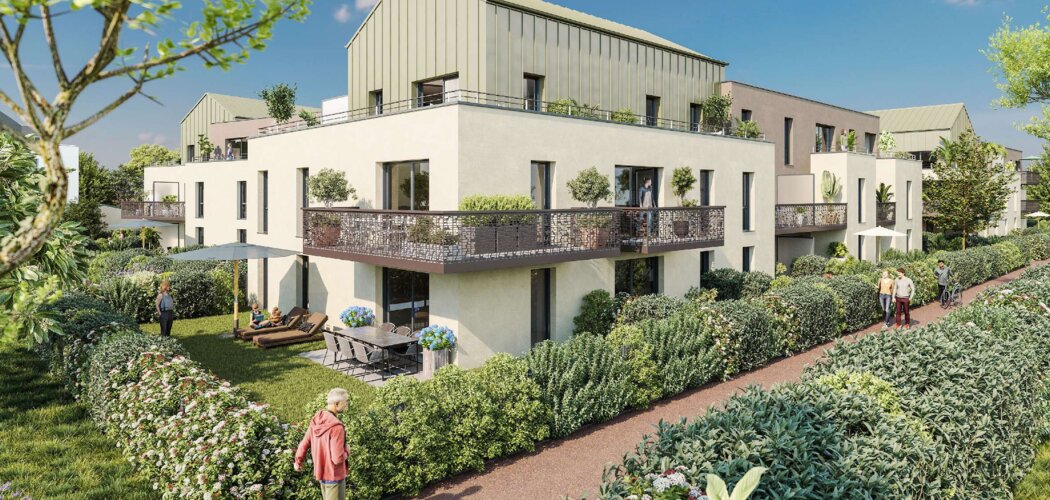 Programme immobilier neuf Epilogue - Carpiquet : appartements neufs T2–T4 à 15 min du centre-ville de Caen (14650) - Référence : 14451