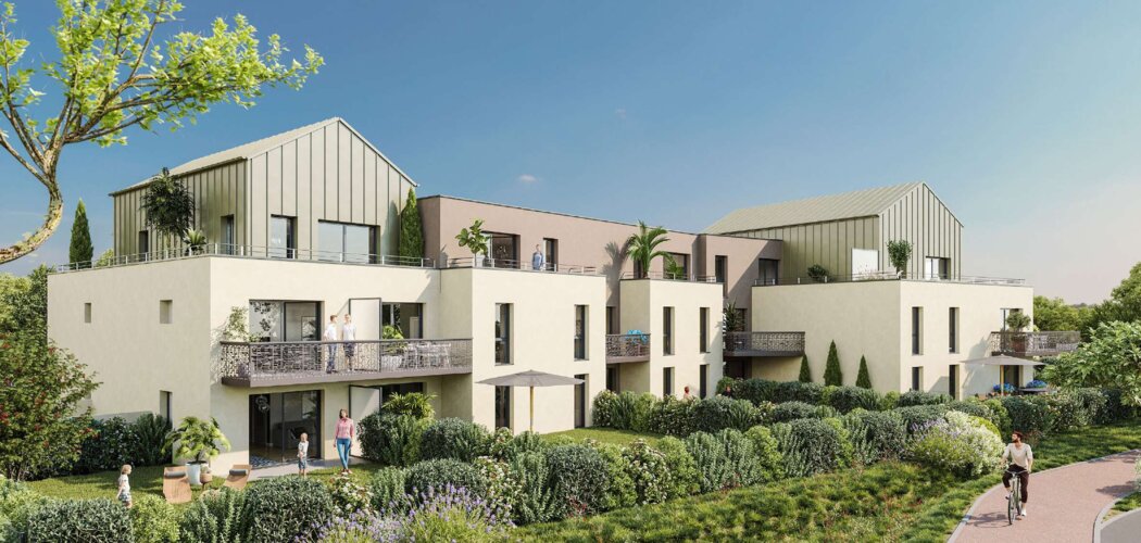 Programme immobilier neuf Epilogue - Carpiquet : appartements neufs T2–T4 à 15 min du centre-ville de Caen (14650) - Référence : 14451
