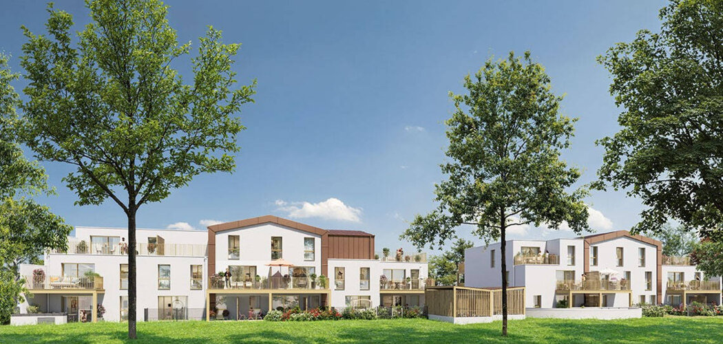 Programme immobilier neuf OSMOZ - Carquefou au coeur de la vallée de l’Erdre proche de Nantes (44470) - Référence : 15500