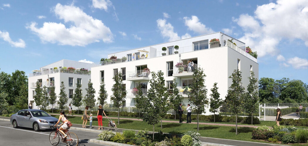 Programme immobilier neuf Les Jardins Saint-Louis - Carrières-sous-Poissy : Appartements T2–T4 avec balcons, jardins et parking sécurisé proche des transports (78955) - Référence : 4894