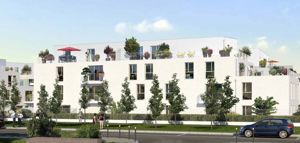 Programme immobilier neuf Les Jardins Saint-Louis - Carrières-sous-Poissy : Appartements T2–T4 avec balcons, jardins et parking sécurisé proche des transports (78955) - Référence : 4894