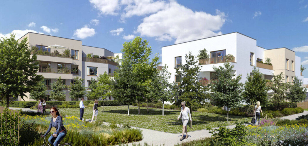 Programme immobilier neuf Domaine des Lys - Carrières-sous-Poissy : Appartements T2–T4 avec terrasses, jardins et parking proche des RER A et E (78955) - Référence : 14315