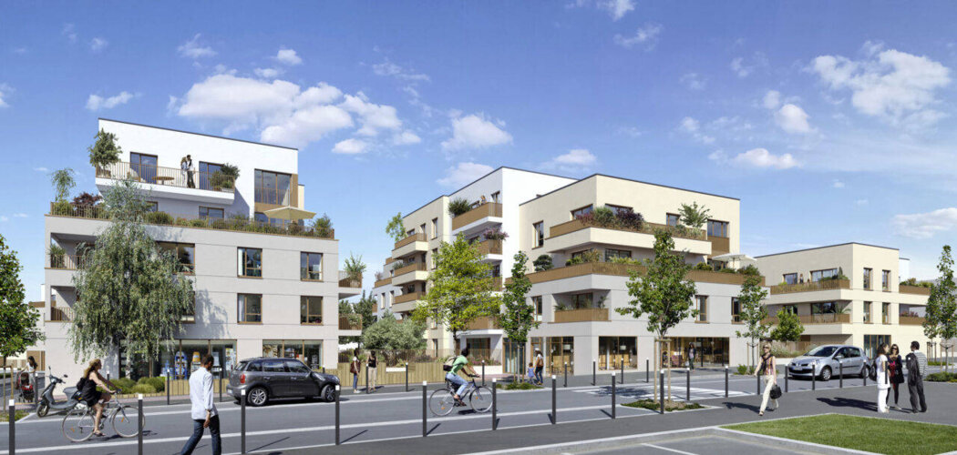 Programme immobilier neuf Domaine des Lys - Carrières-sous-Poissy : Appartements T2–T4 avec terrasses, jardins et parking proche des RER A et E (78955) - Référence : 14315