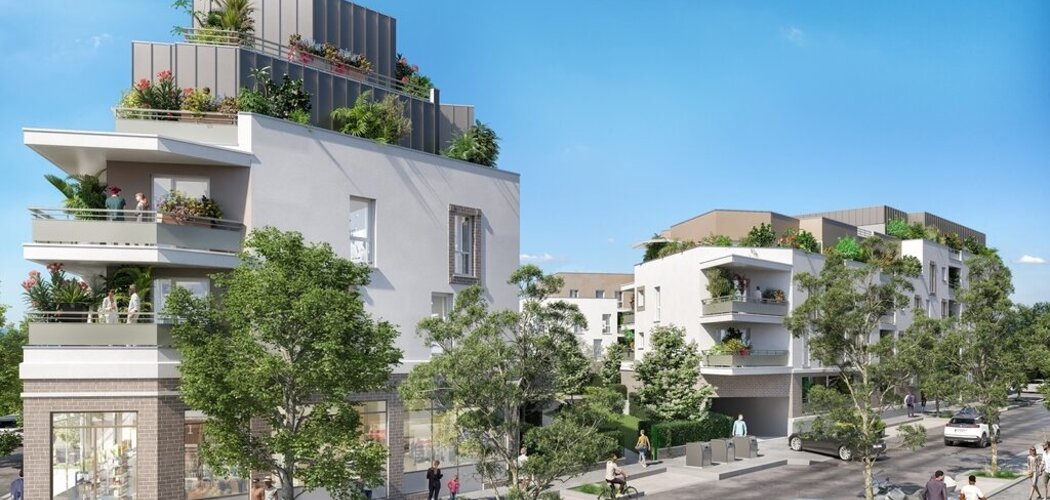 Programme immobilier neuf 9ÈME ART - Carrières-sur-Seine : appartements neufs du 2 au 5 pièces proche du RER A (78420) - Référence : 14915