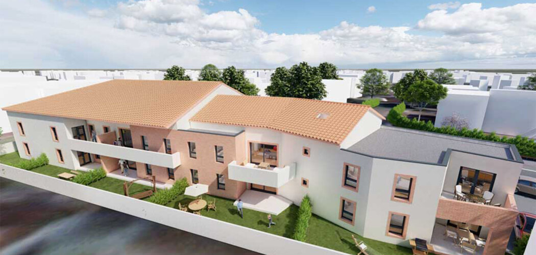 Programme immobilier neuf RESIDENCE COTE OUEST - Castelginest proche centre-ville (31780) - Référence : 12810