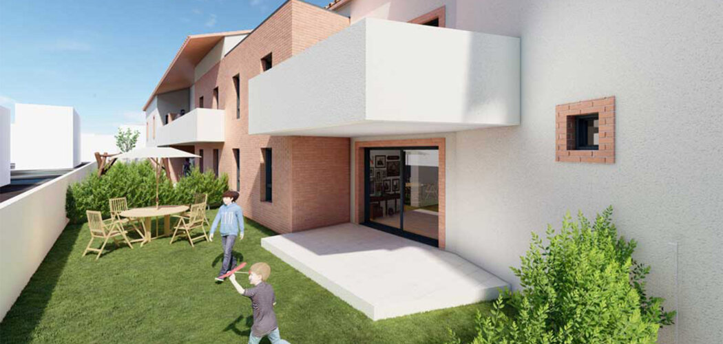 Programme immobilier neuf RESIDENCE COTE OUEST - Castelginest proche centre-ville (31780) - Référence : 12810