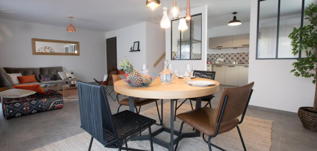 Programme immobilier neuf LES CARRÉS TOLOSAN - Castelmaurou : Maisons T4 avec terrasses, jardins et garages proche des arrêts de bus (31180) - Référence : 4639