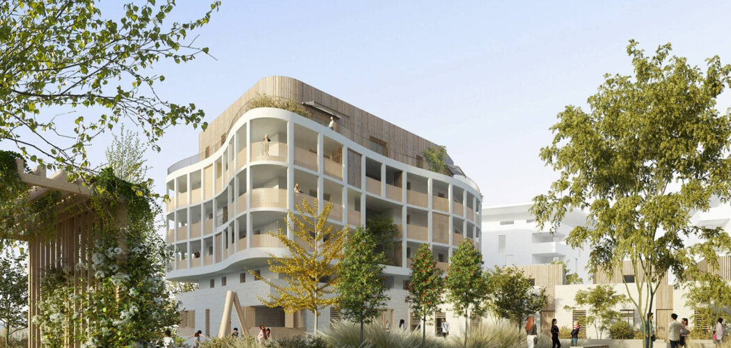 Programme immobilier neuf MITHASA - Castelnau-le-Lez : appartements et villas neuves dans un écoquartier face au parc de  (34170) - Référence : 7368