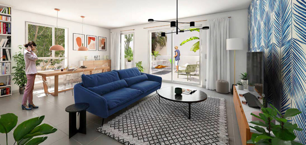 Programme immobilier neuf ALTIS - Castelnau-le-Lez : appartements neufs du 2 au 4 pièces en espace boisé à 15 min de la Comédie (34170) - Référence : 17064