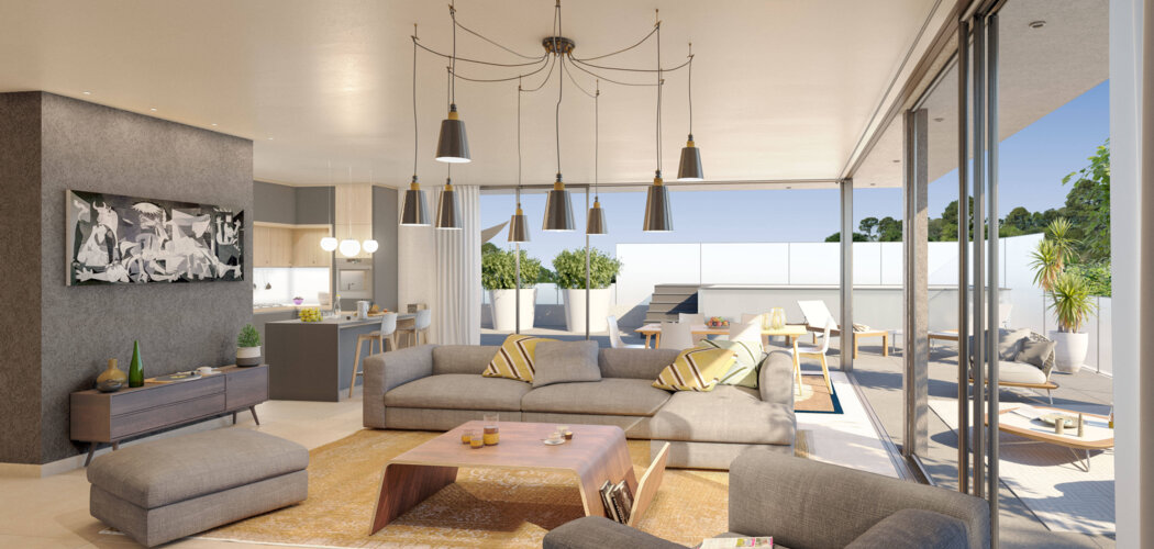 Programme immobilier neuf KAPIA - Castelnau-le-Lez : Appartements T3 avec terrasses, dressings et esprit loft proche de la Place de l'Europe (34170) - Référence : 5718