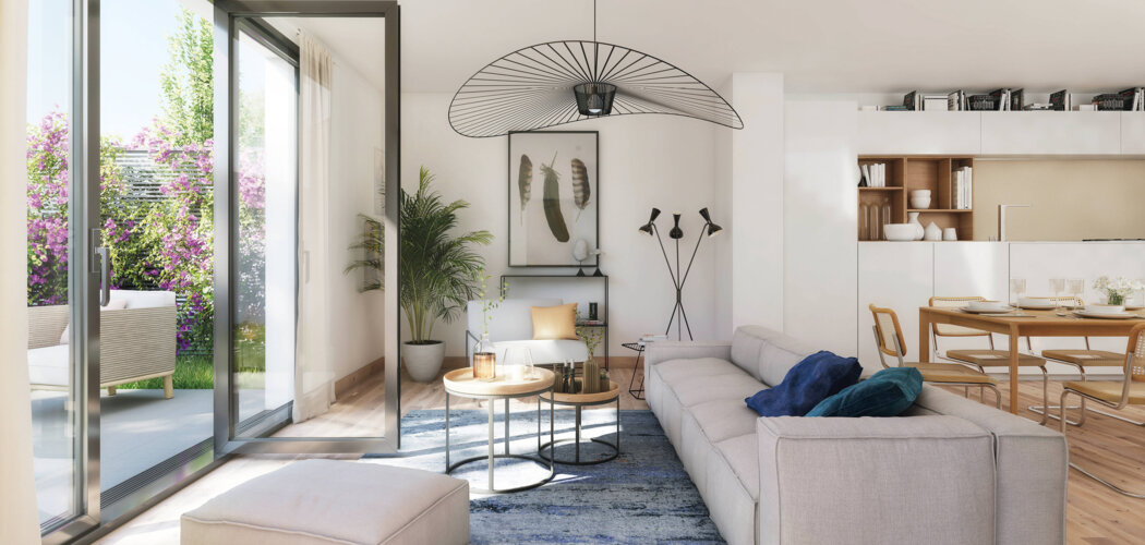 Programme immobilier neuf SOLENZANA - Castelnau-le-Lez : maisons duplex et appartements neufs T3–T5 proche des commerces (34170) - Référence : 9078