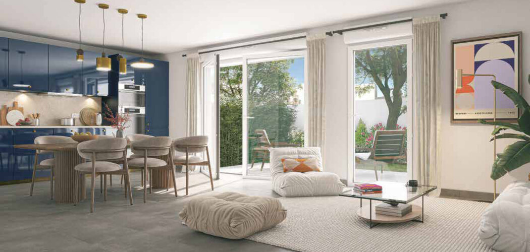 Programme immobilier neuf Les Villas du Lez - Castelnau-le-Lez maisons neuves proche tram L2 et commerces (34170) - Référence : 17183