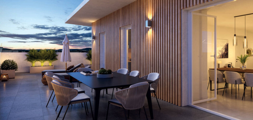 Programme immobilier neuf Atelier 13 - Castelnau-le-Lez, résidence neuve proche tram 2 et commerces en métropole montpelliéraine (34170) - Référence : 9079