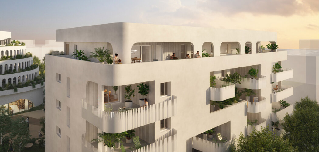 Programme immobilier neuf MOVIMENTO - Castelnau-le-Lez ZAC Eureka, à quelques minutes du parc et tram bus (34170) - Référence : 12643