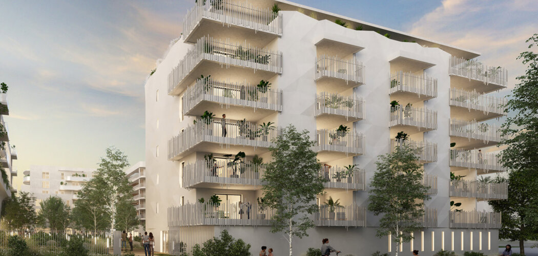 Programme immobilier neuf MOVIMENTO - Castelnau-le-Lez ZAC Eureka, à quelques minutes du parc et tram bus (34170) - Référence : 12643