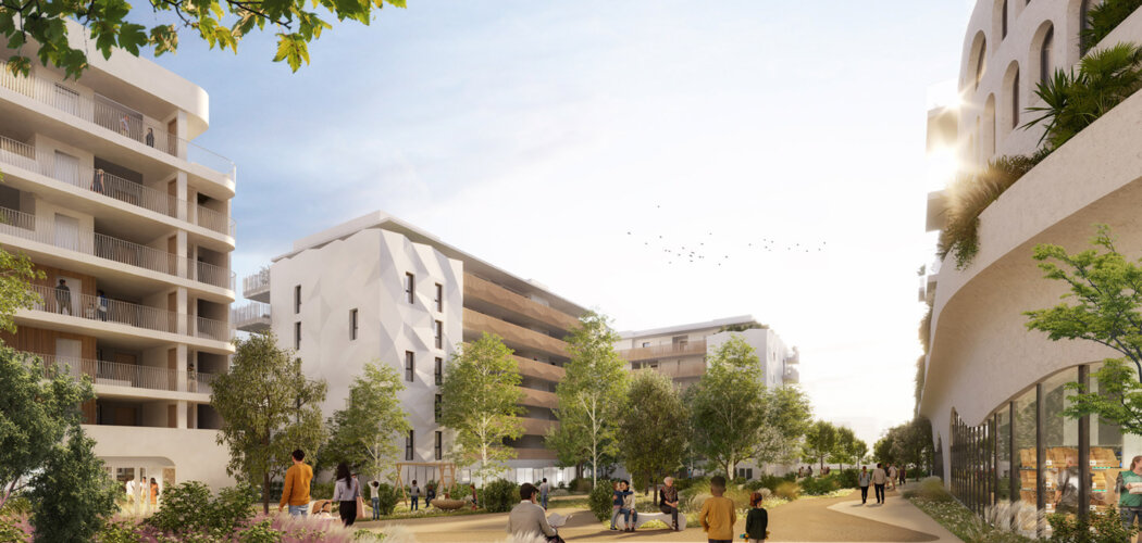 Programme immobilier neuf MOVIMENTO - Castelnau-le-Lez ZAC Eureka, à quelques minutes du parc et tram bus (34170) - Référence : 12643